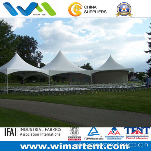 6mx6m White Spring Top PVC Tent Combined Together for Outdoor Meeting